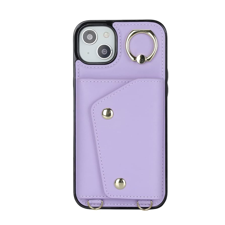 Amazon.co.jp: iPhone14 Proファスナー財布型 携帯ケース